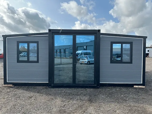 Tiny house / chalet complete deluxe grey - afbeelding 5 van  57