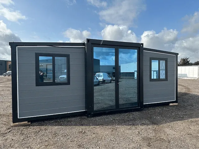 Tiny house / chalet complete deluxe grey - afbeelding 6 van  57