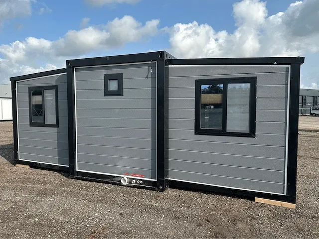Tiny house / chalet complete deluxe grey - afbeelding 7 van  57