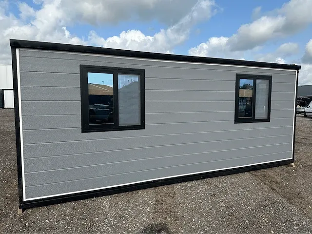 Tiny house / chalet complete deluxe grey - afbeelding 8 van  57