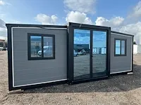 Tiny house / chalet complete deluxe grey - afbeelding 23 van  57