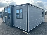 Tiny house / chalet complete deluxe grey - afbeelding 34 van  57
