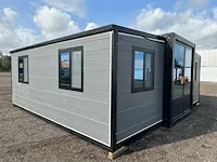 Tiny house / chalet complete deluxe grey - afbeelding 45 van  57