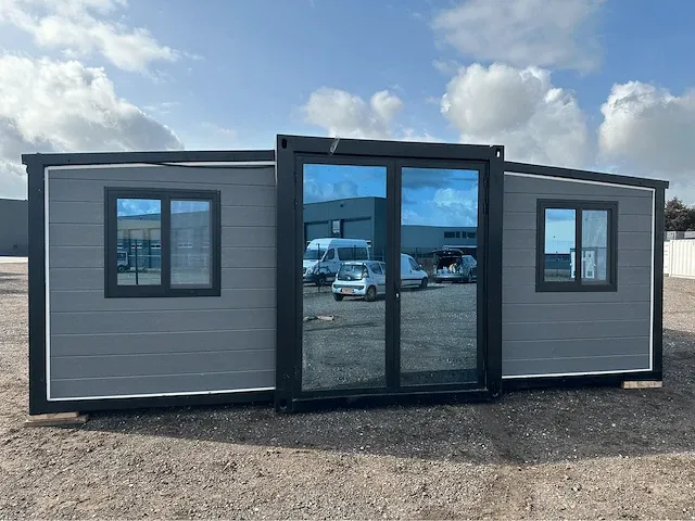 Tiny house / chalet complete deluxe grey - afbeelding 54 van  57