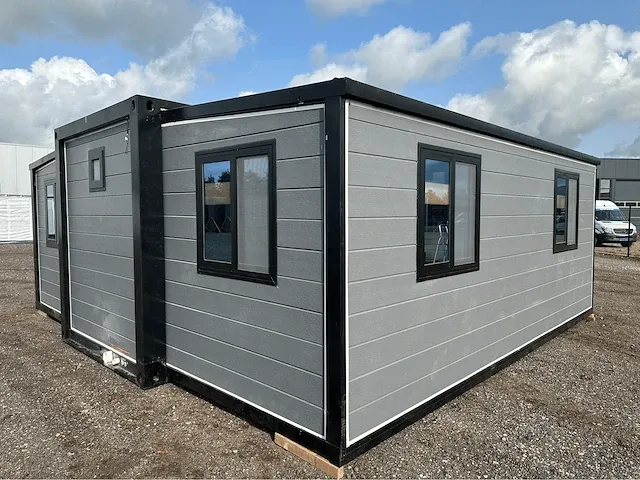 Tiny house / chalet complete deluxe grey - afbeelding 56 van  57