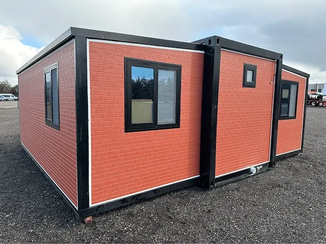 Tiny house / chalet complete deluxe stone design - afbeelding 2 van  63