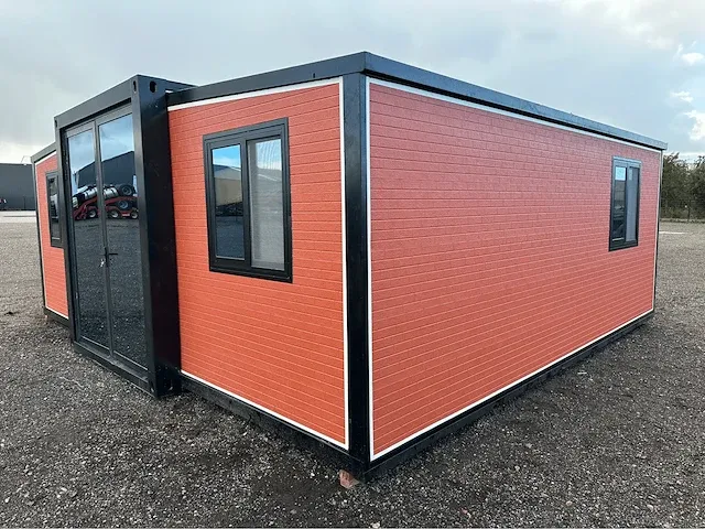 Tiny house / chalet complete deluxe stone design - afbeelding 8 van  63
