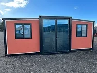 Tiny house / chalet complete deluxe stone design - afbeelding 12 van  63