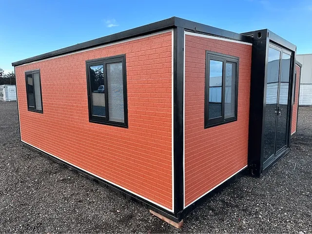 Tiny house / chalet complete deluxe stone design - afbeelding 34 van  63