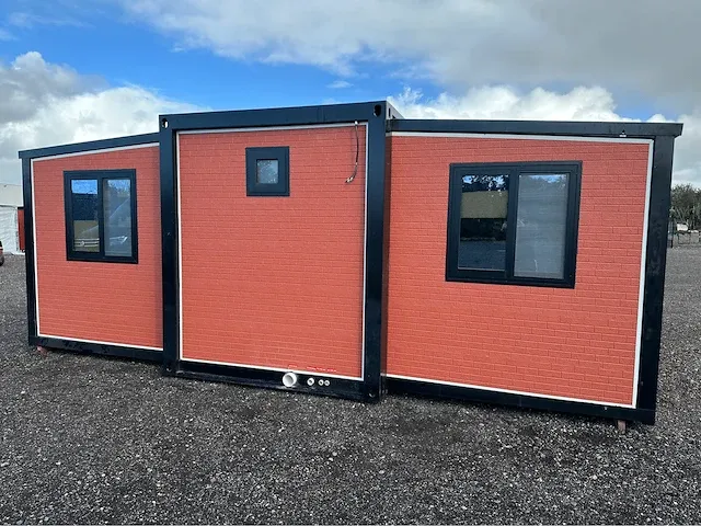 Tiny house / chalet complete deluxe stone design - afbeelding 62 van  63