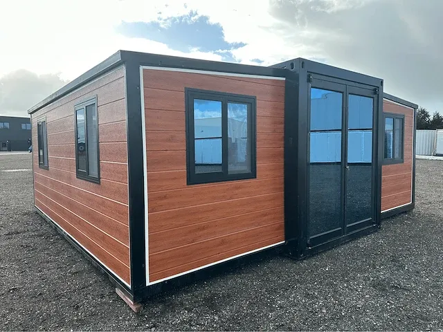 Tiny house / chalet complete deluxe wood design - afbeelding 1 van  66