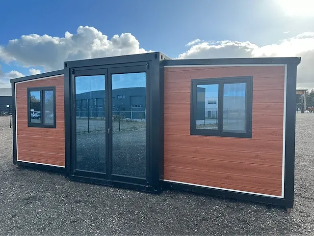 Tiny house / chalet complete deluxe wood design - afbeelding 23 van  66