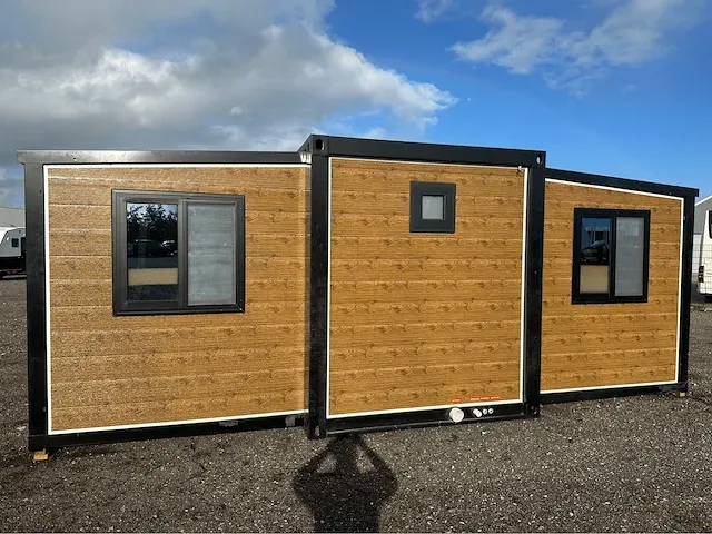 Tiny house / chalet complete deluxe wood design - afbeelding 38 van  66
