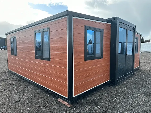 Tiny house / chalet complete deluxe wood design - afbeelding 45 van  66