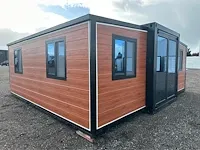 Tiny house / chalet complete deluxe wood design - afbeelding 45 van  66
