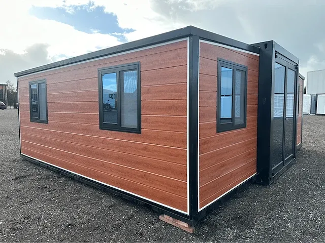 Tiny house / chalet complete deluxe wood design - afbeelding 64 van  66