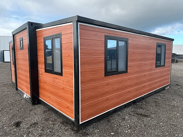 Tiny house / chalet complete deluxe wood design - afbeelding 66 van  66