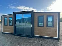 Tiny house / chalet complete deluxe wood design - afbeelding 12 van  64