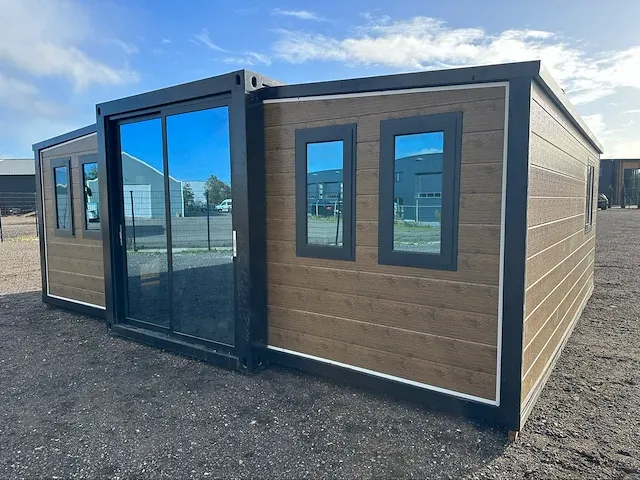 Tiny house / chalet complete deluxe wood design - afbeelding 23 van  64
