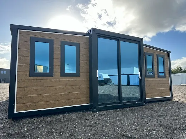Tiny house / chalet complete deluxe wood design - afbeelding 34 van  64