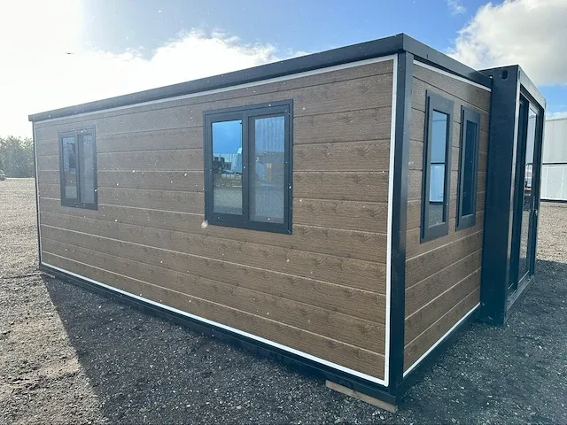 Tiny house / chalet complete deluxe wood design - afbeelding 45 van  64