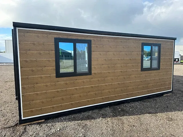 Tiny house / chalet complete deluxe wood design - afbeelding 56 van  64