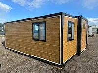 Tiny house / chalet complete deluxe wood design - afbeelding 64 van  64