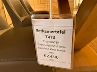 Tirza eiken eetkamertafel - afbeelding 7 van  7