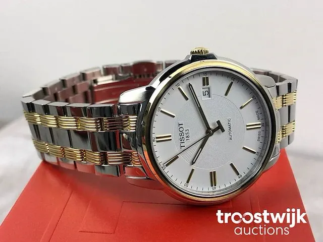 Tissot automatics iii date t0654302203100 herenhorloge - afbeelding 6 van  9