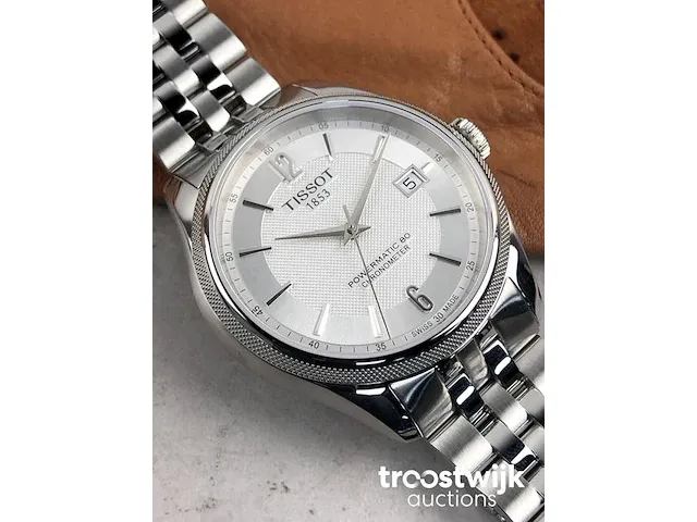 Tissot ballade powermatic 80 cosc t1084081103700 herenhorloge - afbeelding 2 van  8