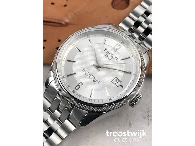 Tissot ballade powermatic 80 cosc t1084081103700 herenhorloge - afbeelding 3 van  8