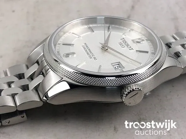 Tissot ballade powermatic 80 cosc t1084081103700 herenhorloge - afbeelding 4 van  8