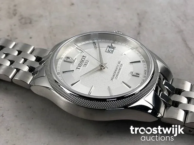 Tissot ballade powermatic 80 cosc t1084081103700 herenhorloge - afbeelding 5 van  8