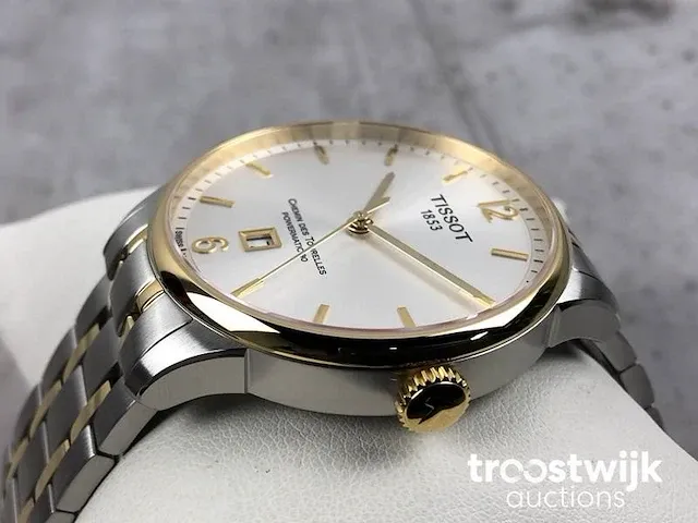 Tissot chemin des tourelles powermatic 80 t0994072203700 herenhorloge - afbeelding 4 van  9