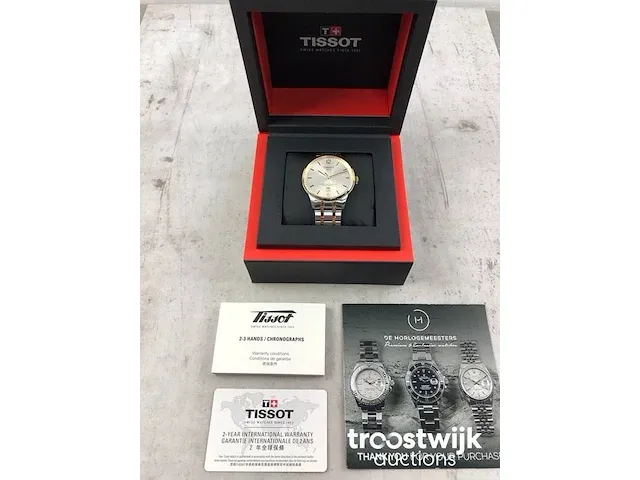 Tissot chemin des tourelles powermatic 80 t0994072203700 herenhorloge - afbeelding 9 van  9