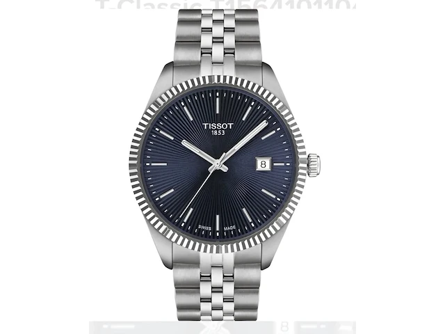 Tissot t-classic ballade herenhorloge met guilloche dial - nieuw - afbeelding 1 van  6
