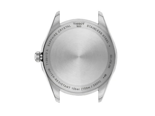 Tissot t-classic ballade herenhorloge met guilloche dial - nieuw - afbeelding 4 van  6