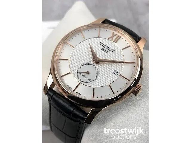 Tissot tradition automatic t0634283603800 herenhorloge - afbeelding 3 van  9