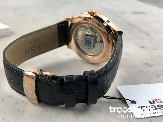 Tissot tradition automatic t0634283603800 herenhorloge - afbeelding 7 van  9