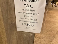 Tita eiken tv meubel - afbeelding 9 van  9