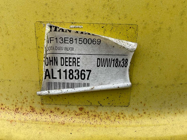 Titan dww18x38 velg - afbeelding 3 van  3