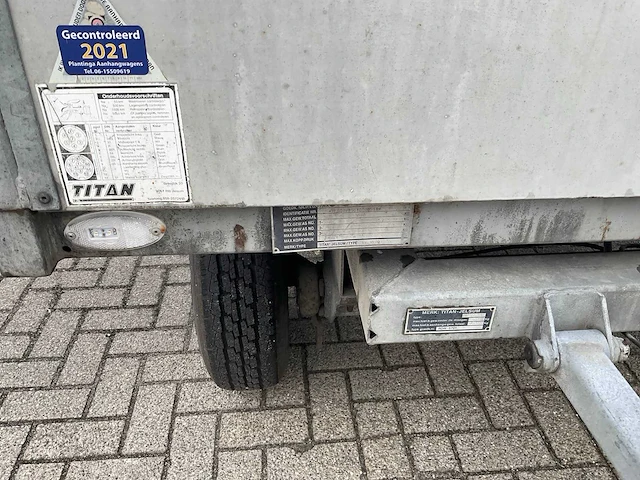Titan jelsum ds3501 aanhangwagen - afbeelding 6 van  16