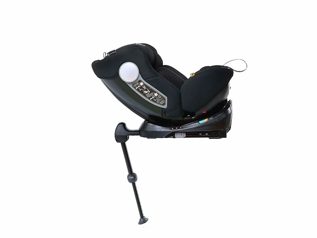 Titaniumbaby nitro autostoel met isofix 360 draaibaar zwart - afbeelding 2 van  6