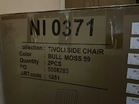 Tivoli lederen eetkamerstoel (4x) - afbeelding 5 van  5