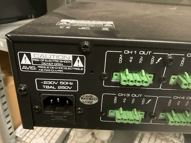 T&m systems project120.4p amplifier - afbeelding 3 van  7