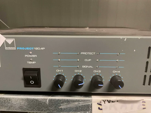 T&m systems project120.4p amplifier - afbeelding 7 van  7