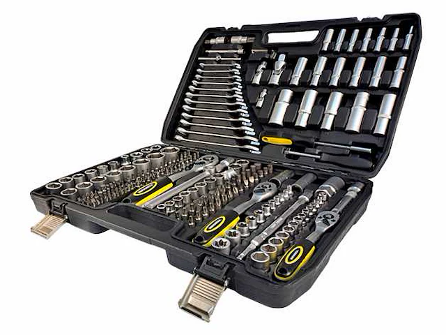 Tm23326 | 215-delige set | 1/4" | 3/8" | 1/2" | 72-tands - afbeelding 2 van  6