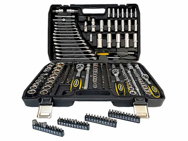 Tm23326 | 215-delige set | 1/4" | 3/8" | 1/2" | 72-tands - afbeelding 4 van  6