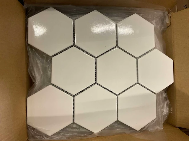 Tmf mozaïek tegel hexagon ca. 3 m² - afbeelding 1 van  3