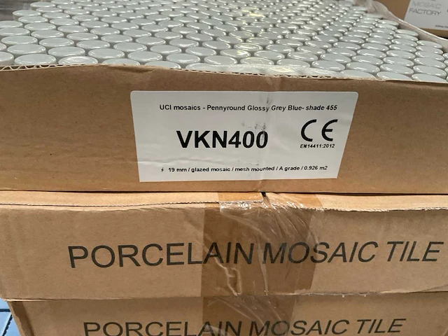 Tmf mozaïek tegel pennyround ca. 6,4 m² - afbeelding 2 van  3